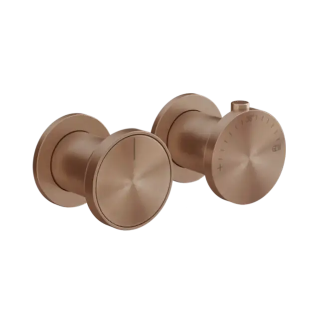 Термостат Gessi ORIGINI 66132#708 браш.Медный PVD