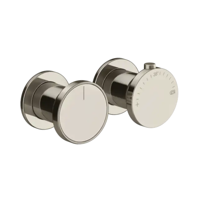 Термостат Gessi ORIGINI 66132#720 NICKEL PVDD