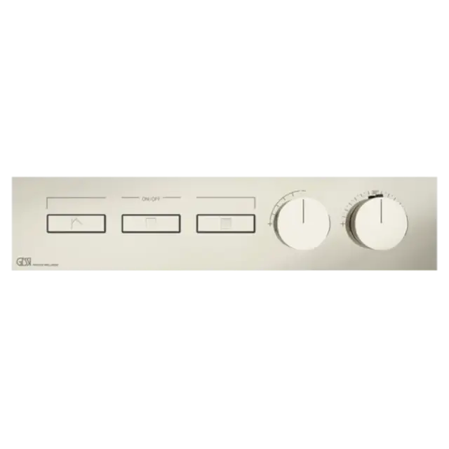 Термостат Gessi HI-FI 63014#720 NICKEL PVD