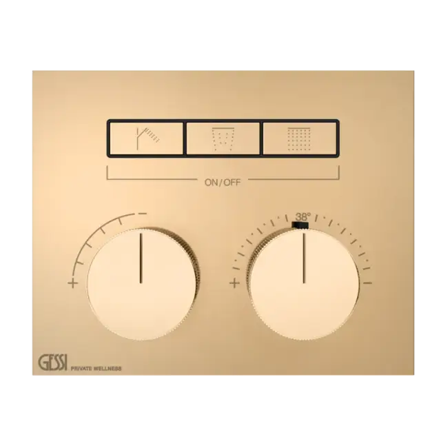 Термостат Gessi HI-FI 63006#735 Warm Bronze PVD