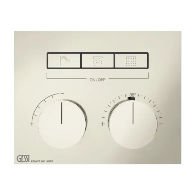 Термостат Gessi HI-FI 63006#720 NICKEL PVD