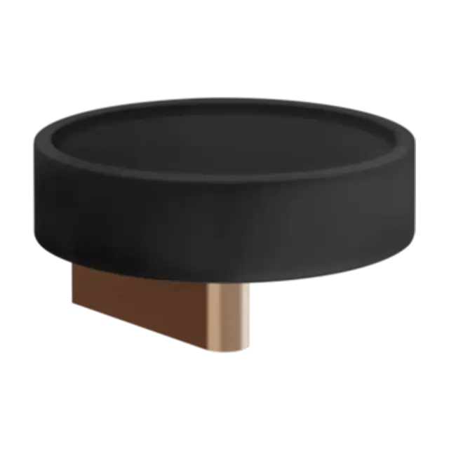 Мыльница Gessi ORIGINI 66402#708 черный/браш.Медный PVD