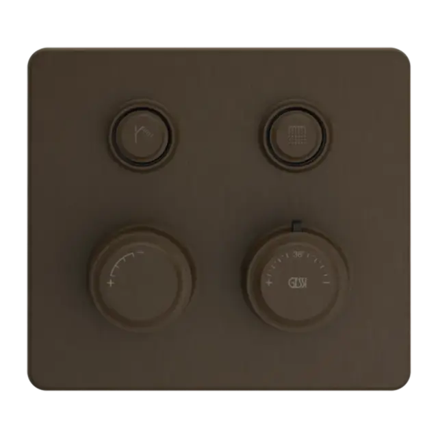 Термостат Gessi HI-FI ECLECTIC COMPACT 65232#845 темная бронза