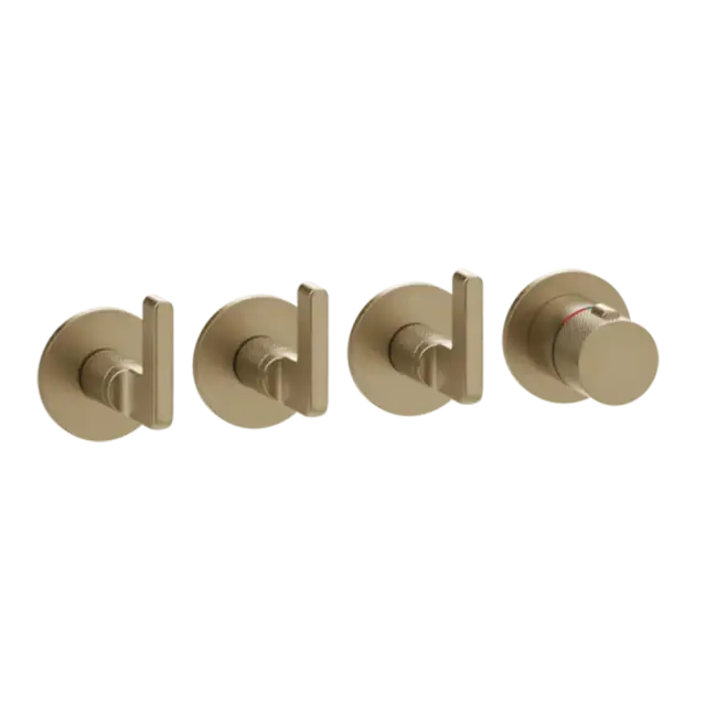 Термостат Gessi INCISO 58336#726 Warm Bronze Brushed PVD