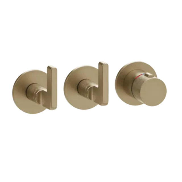 Термостат Gessi INCISO 58334#726 Warm Bronze Brushed PVD