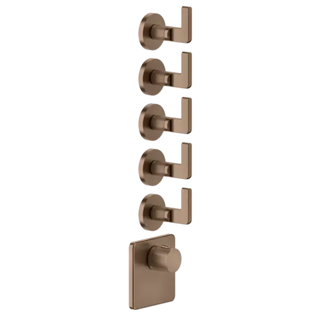 Термостат Gessi INCISO 58220#708 браш.Медный PVD