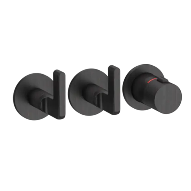 Термостат Gessi INCISO 58334#187 состарен.бронза