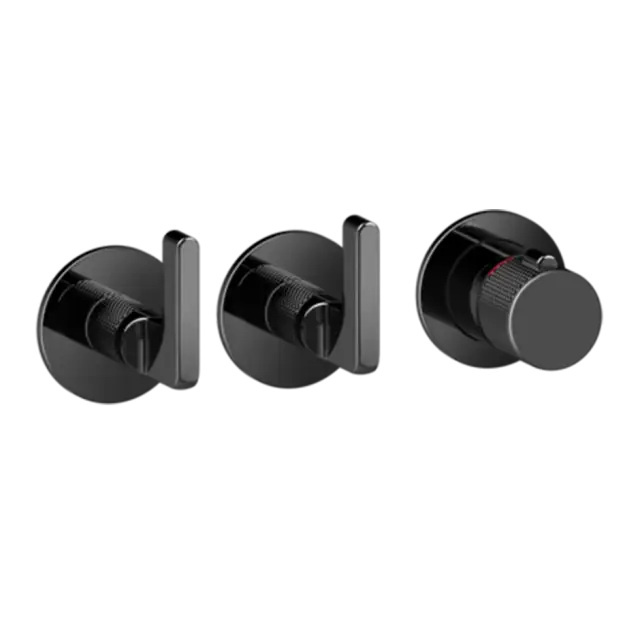 Термостат Gessi INCISO 58334#706 Black Metal PVD