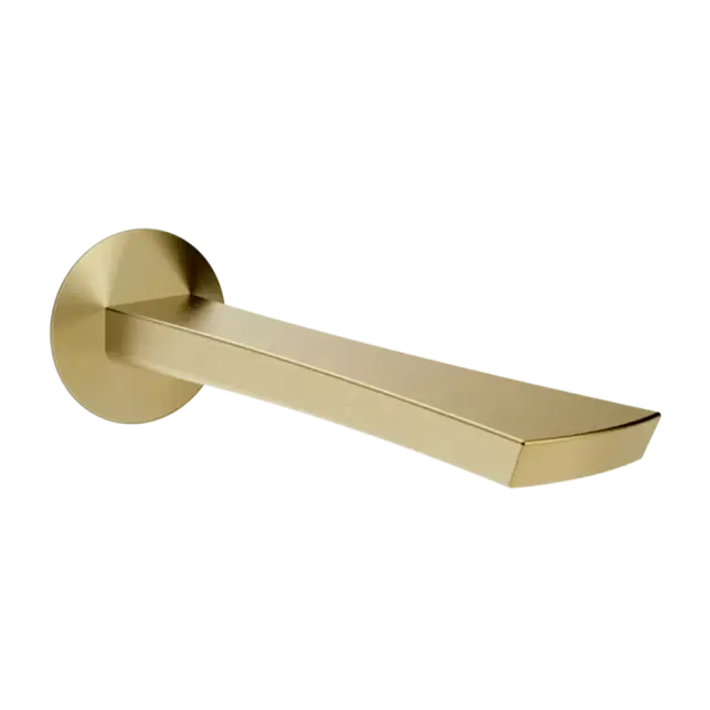 Излив Gessi VENTAGLIO 72102#727 цвет-браш.латунь PVD