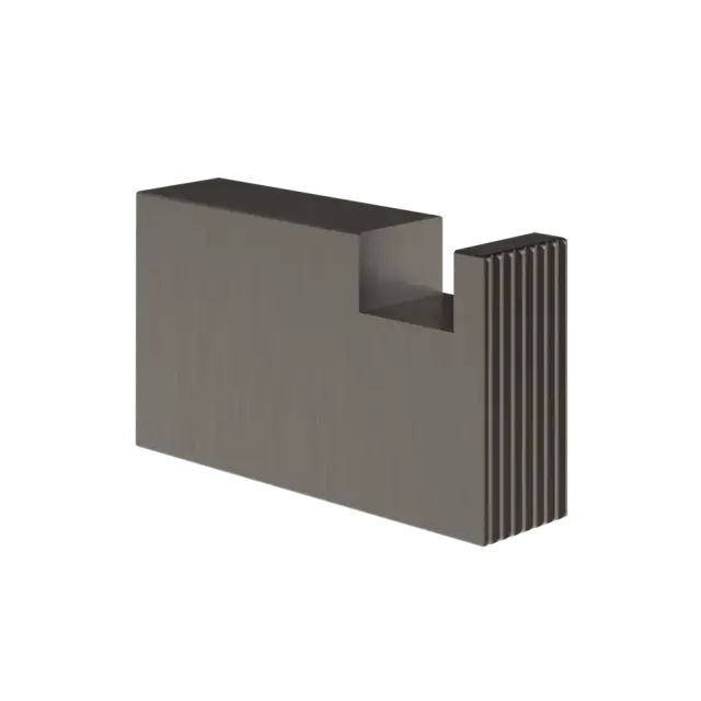 Крючок Gessi INVERSO RIGATO 73521#707 цвет-Black Metal Brushed PVD