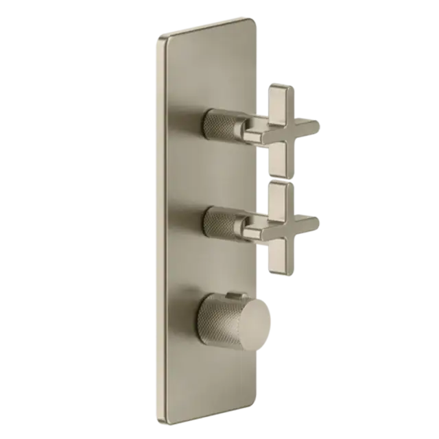 Термостат Gessi INCISO 58224#149 цвет-FINOX BRUSHED NICKEL