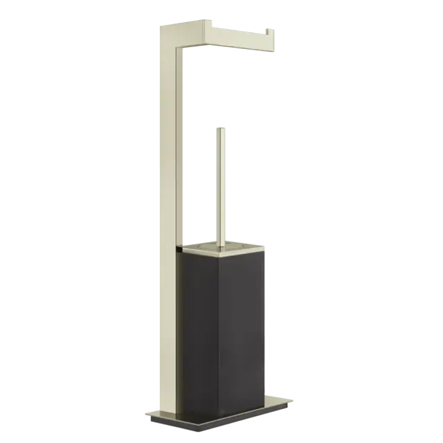 Стойка комбинированная Gessi INVERSO 20934#720 цвет-черный/NICKEL PVD