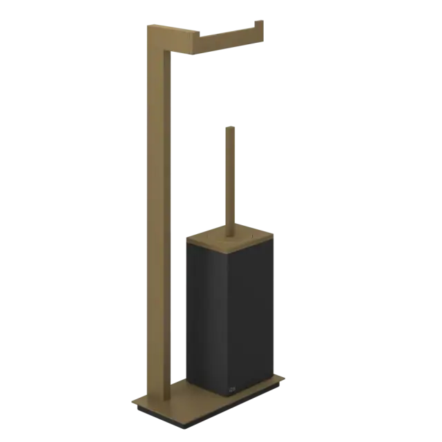 Стойка комбинированная Gessi INVERSO 20934#713 черный/античная латунь