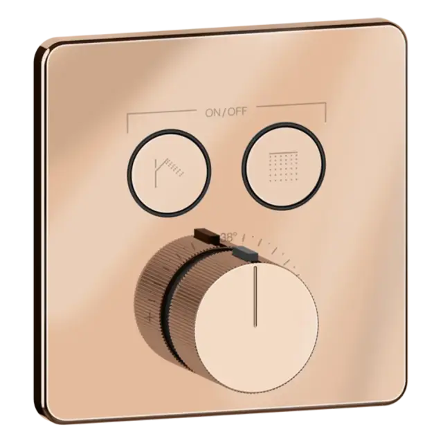 Термостат Gessi HI-FI COMFORT 38718#030 цвет-Медный PVD