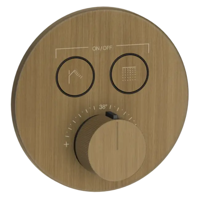 Термостат Gessi HI-FI COMFORT 38713#713 античная латунь