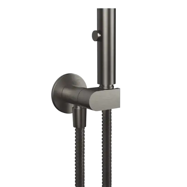 Гигиенический душ Gessi ORIGINI 45124#707 цвет-black metal brushed PVD