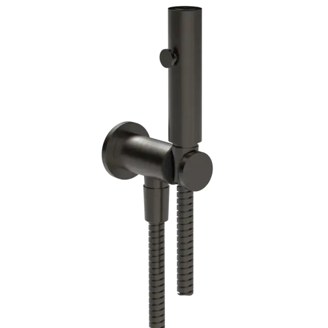 Гигиенический душ Gessi INGRANAGGIO 45123#707 цвет-black metal brushed PVD