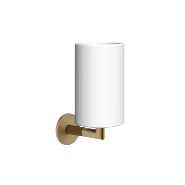 Стакан Gessi INGRANAGGIO 63807#726 цвет-белый/warm bronze brushed PVD