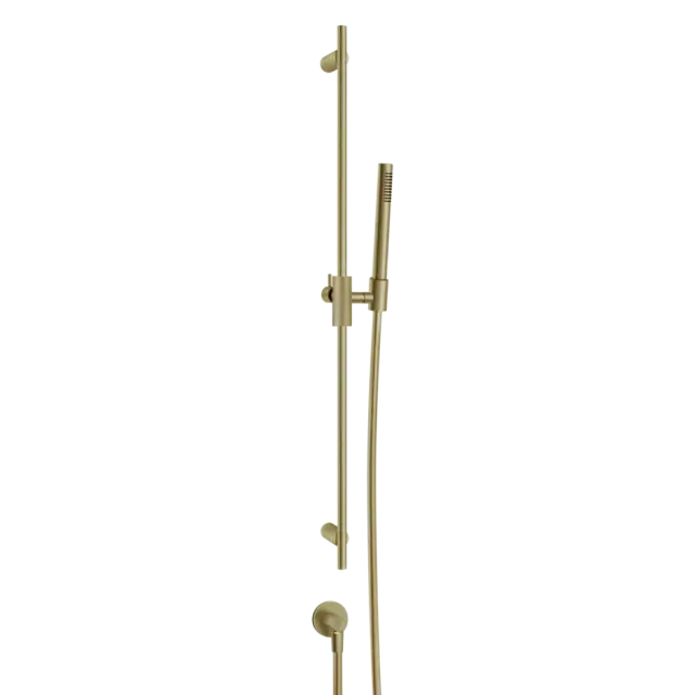 Душевая стойка Gessi ANELLO 63482#727 цвет-браш.латунь PVD