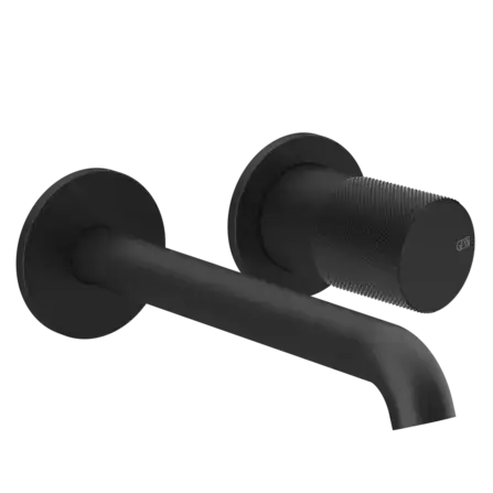 Смеситель Gessi HABITO DIAMANTATO 70688#299 цвет-черный матовый