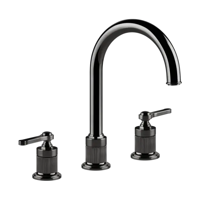 Смеситель Gessi VENTI20 65015#706 цвет-black metal PVD
