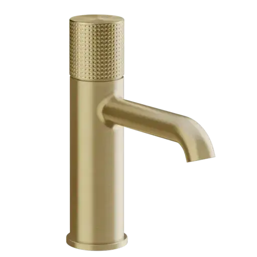 Смеситель Gessi HABITO CESELLO 70402#727 цвет-браш.латунь PVD
