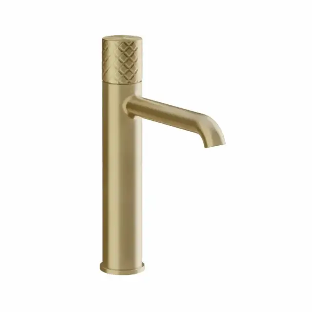 Смеситель Gessi HABITO INTRECCIO 70106#727 цвет-браш.латунь PVD