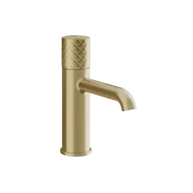 Смеситель Gessi HABITO INTRECCIO 70102#727 цвет-браш.латунь PVD