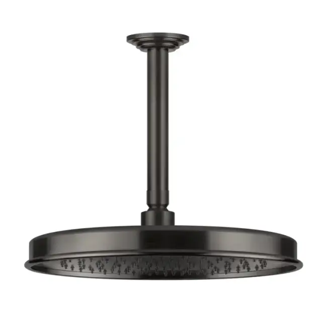 Верхний душ Gessi VENTI20 65153#707 цвет-black metal brushed PVD