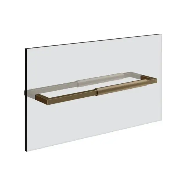 Держатель для полотенец Gessi SHOWER G UNITO 67044#713 цвет-античная латунь