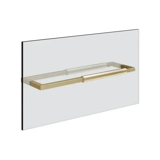 Держатель для полотенец Gessi SHOWER G UNITO 67044#727 цвет-браш.латунь PVD