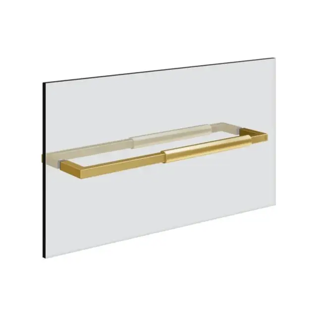 Держатель для полотенец Gessi SHOWER G UNITO 67044#716 цвет-gold brushed PVD
