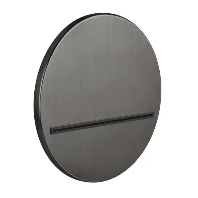 Излив Gessi VENTI20 65295#707 цвет-black metal brushed PVD