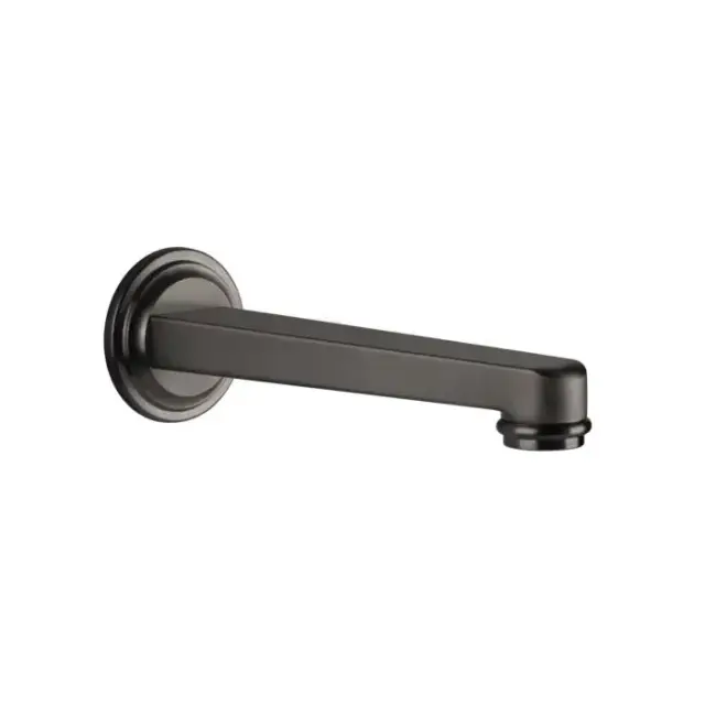 Излив Gessi VENTI20 65103#707 black metal brushed PVD