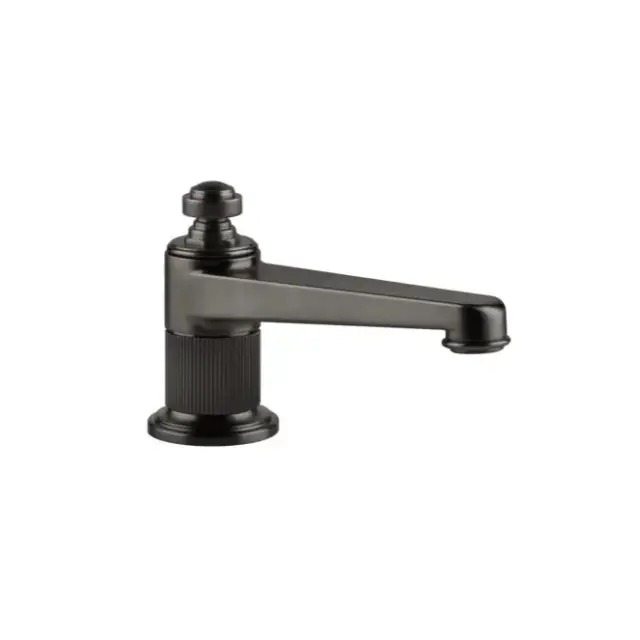 Излив Gessi VENTI20 65021#707 black metal brushed PVD
