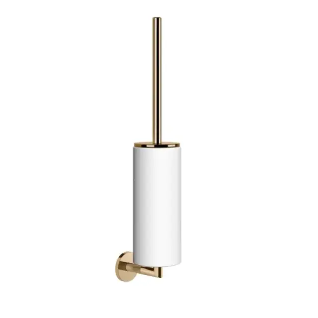 Ершик туалетный Gessi ANELLO 63719#735 белый/warm bronze PVD