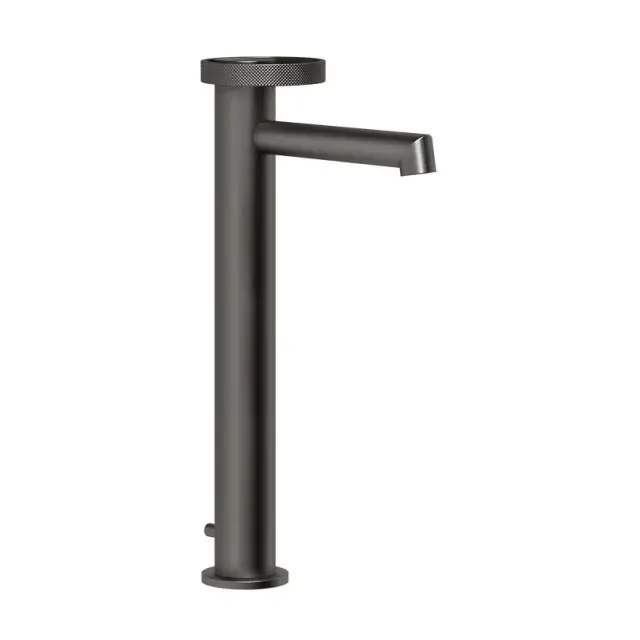 Смеситель Gessi ANELLO 63303#707 black metal brushed PVD