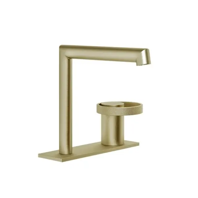 Смеситель Gessi ANELLO 63315#727 браш.латунь PVD