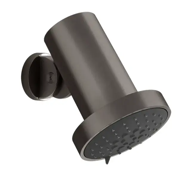 Верхний душ Gessi SPOTWATER 57269#707 black metal brushed PVD