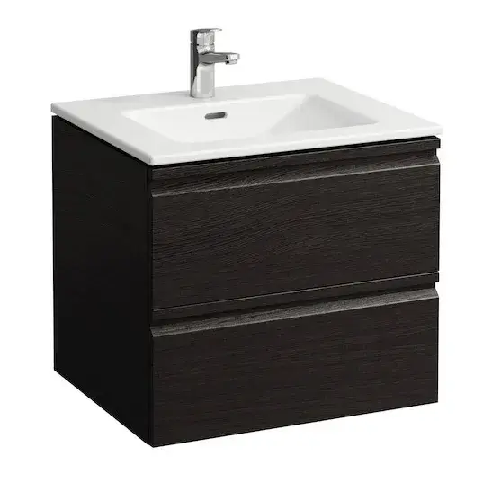 Комплект мебели с раковиной LAUFEN PRO S 8.6196.1.423.104.1 белый/венге