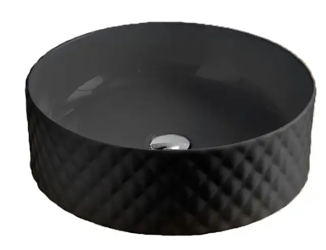 Раковина Art Ceram ROMBO OSL009.17;00 черный матовый