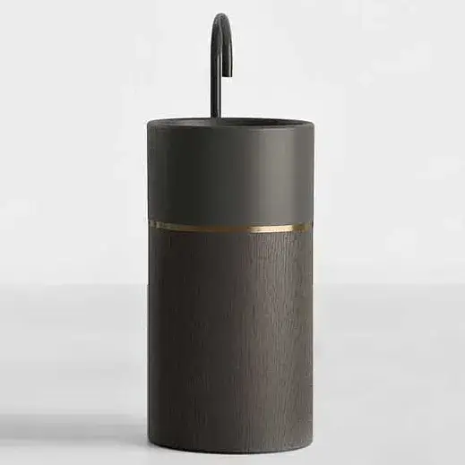 Раковина Milldue ROMA I 2539.C ceramica Nero opaco 91/Oro 330/Rovere Nero 7373/spacer matt nero 22