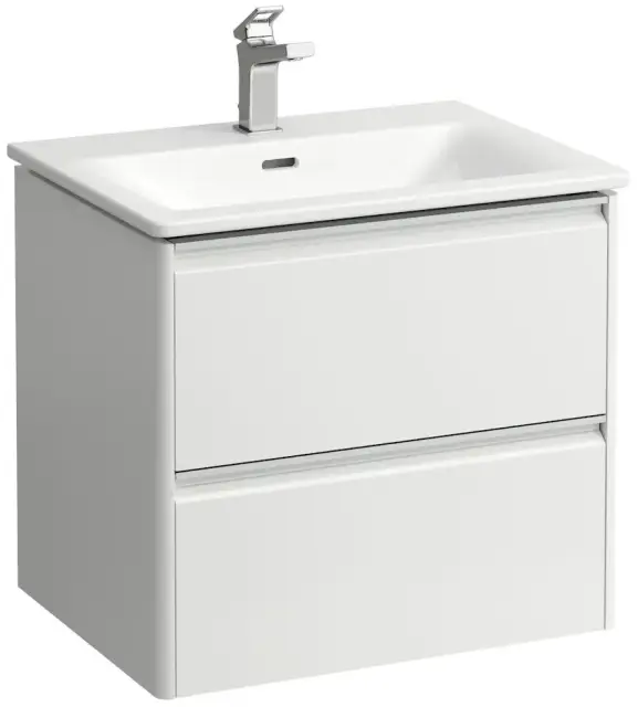 Комплект мебели с раковиной LAUFEN Palace 8.6070.2.261.104.1 белый глянцевый