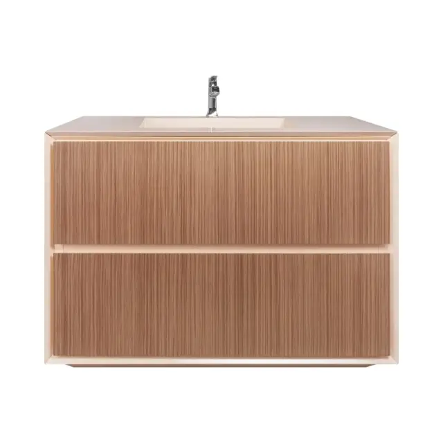 Комплект мебели с раковиной Rifra K-ONE 120.86.02.01 K5 + 824.120.01.01.80 корп.- rosa antico lucido 037/фасад-шпон ореха, кат.К5