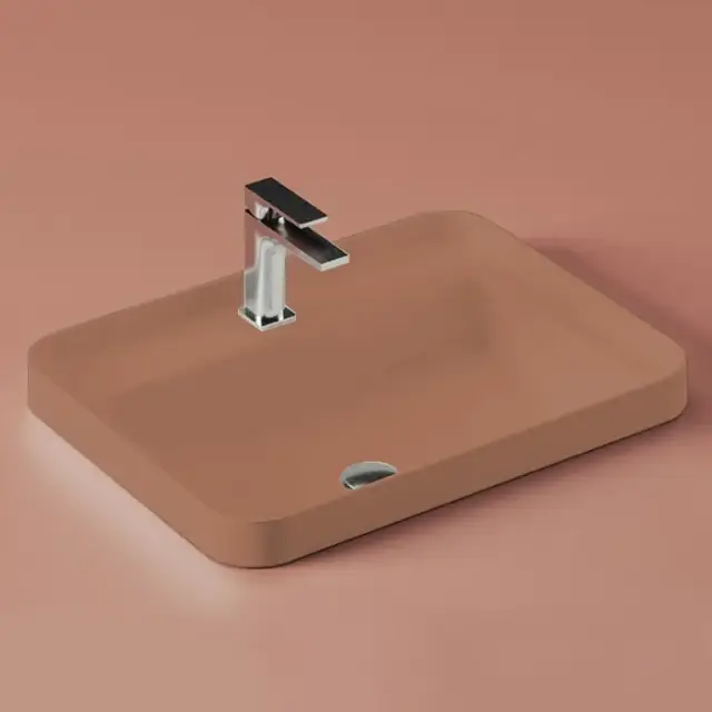 Раковина Art Ceram FUORI SCALA TFL034.40;00 marrone tortora opaco