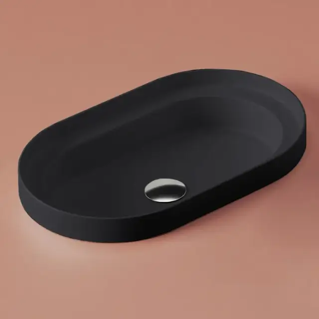 Раковина Art Ceram FUORI SCALA TFL033.17;00 черный матовый