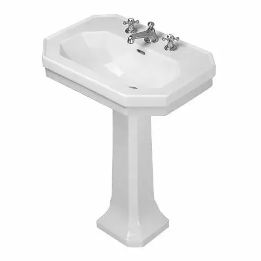 Раковина Duravit 1930 0857900000+04387000001 белый, покрытие - WonderGliss