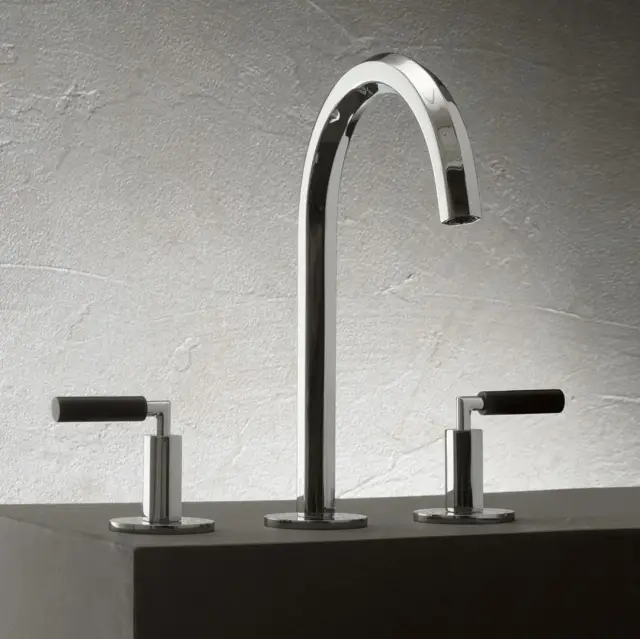 Смеситель для раковины Fantini Venezia 29.02.N404S+29.02.N546+29.02.N547 хром