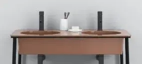 Раковина Cielo CATINO DOPPIO CALAD.NI NINFEA