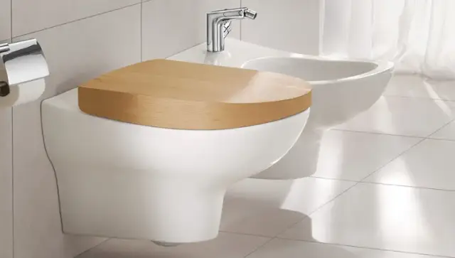 Унитаз VILLEROY&BOCH My nature 561010R1 + 9M34S1NH ceramicplus, white alpin